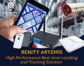 Avalue Technology and GIPS Technology cooperate to create RENITY ARTEMIS High performance Real time Locating and Tracking Solution
